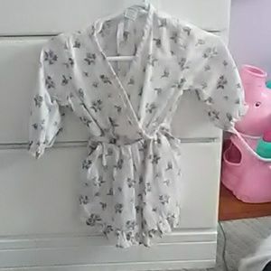 Baby girl romper